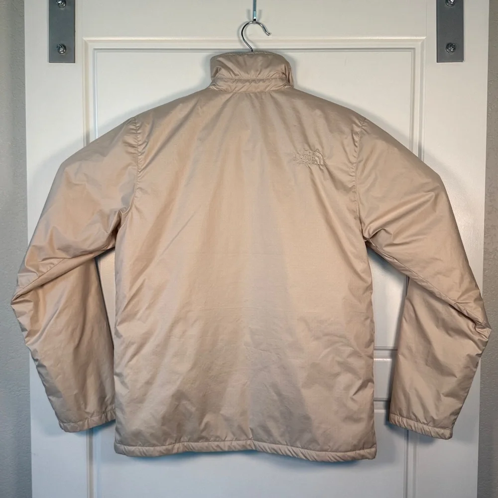 The North Face Men's Circular Design Beige Puffer Jacket